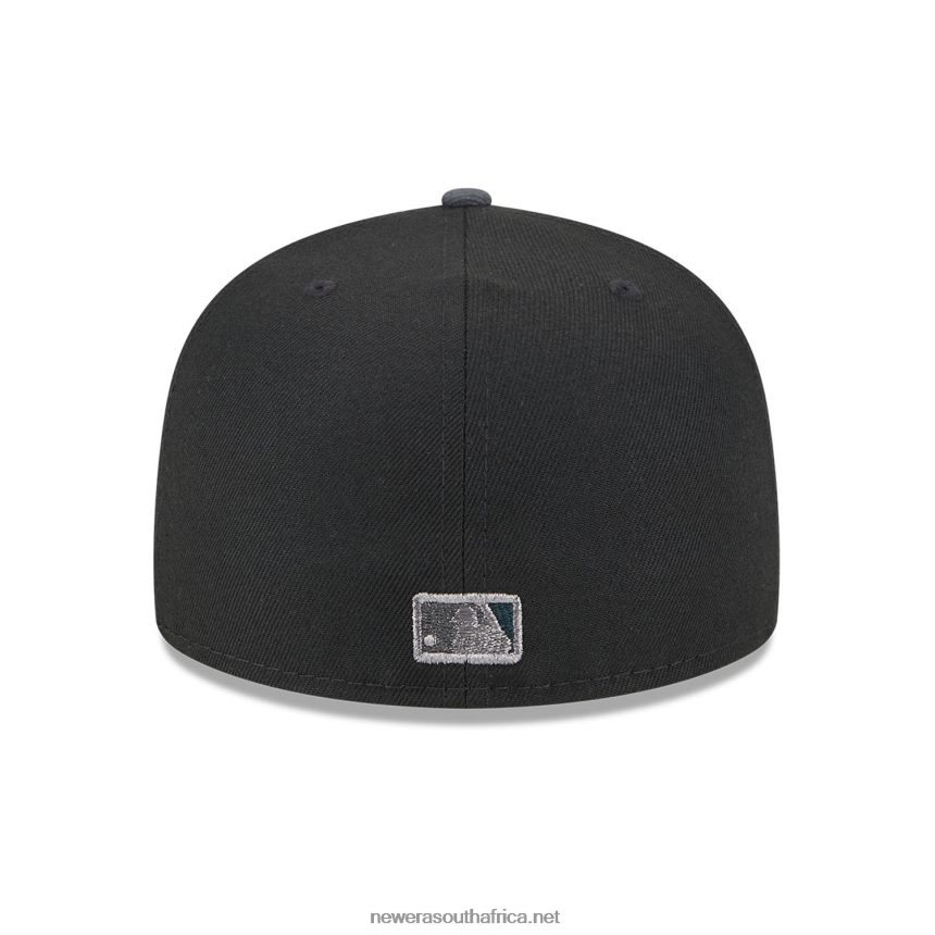 Chicago White Sox Planetary Black 59FIFTY Fitted Cap New Era TRBRBN1337