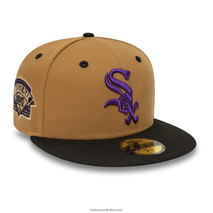 Chicago White Sox Purple Wheat 59FIFTY Fitted Cap New Era TRBRBN140