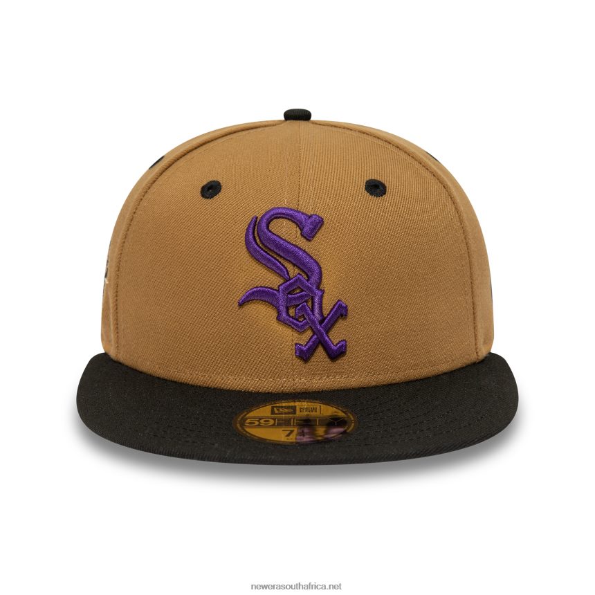 Chicago White Sox Purple Wheat 59FIFTY Fitted Cap New Era TRBRBN140