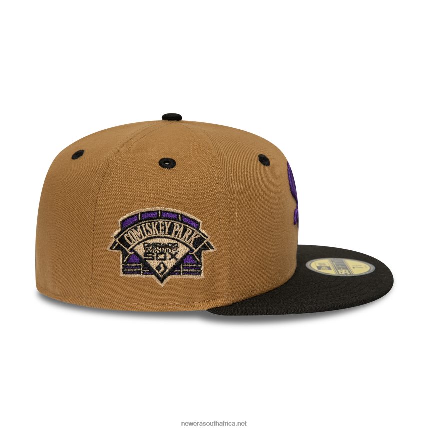 Chicago White Sox Purple Wheat 59FIFTY Fitted Cap New Era TRBRBN140
