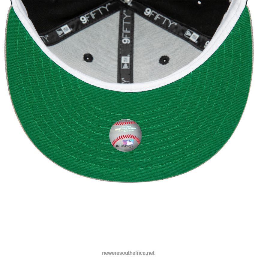 Chicago White Sox Side Font Black 9FIFTY Snapback Cap New Era TRBRBN1970