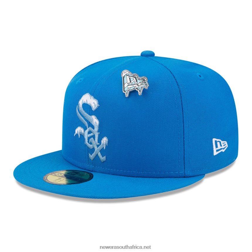 Chicago White Sox Snow Day Blue 59FIFTY Fitted Cap New Era TRBRBN816