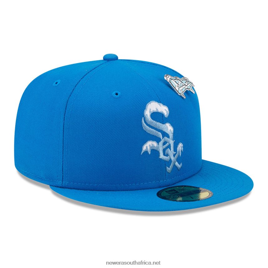 Chicago White Sox Snow Day Blue 59FIFTY Fitted Cap New Era TRBRBN816