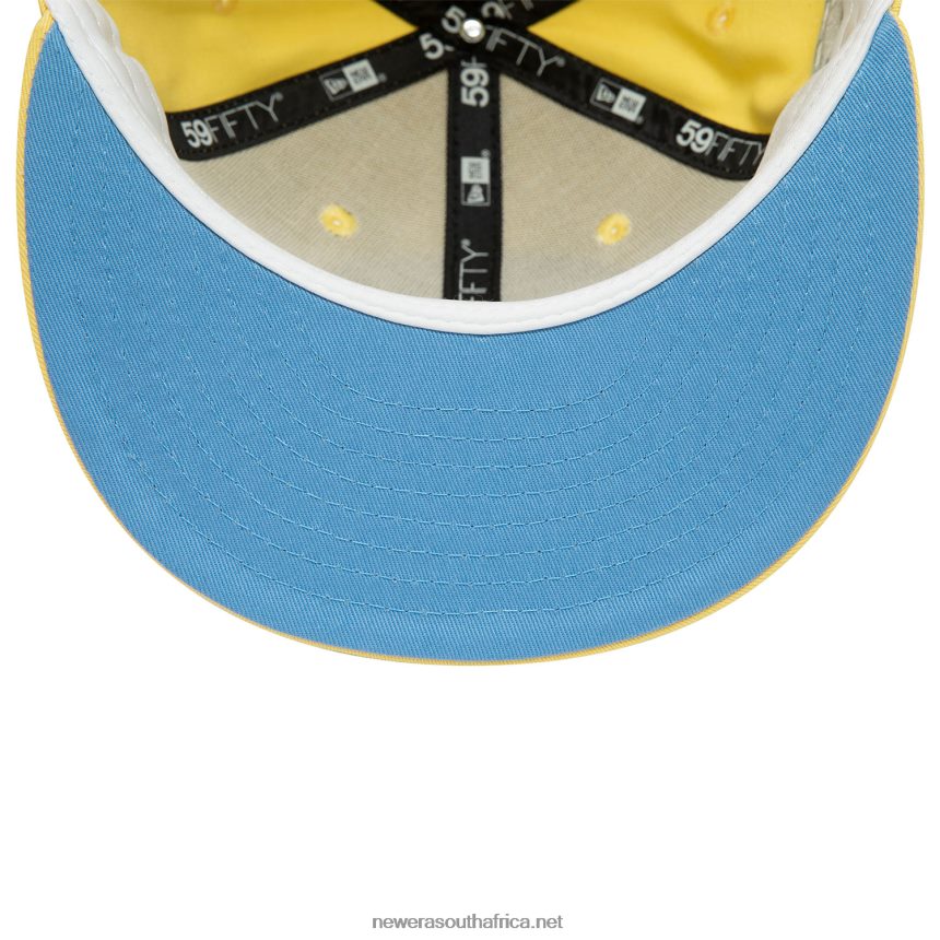 Chicago White Sox Soft Yellow 59FIFTY Fitted Cap New Era TRBRBN977