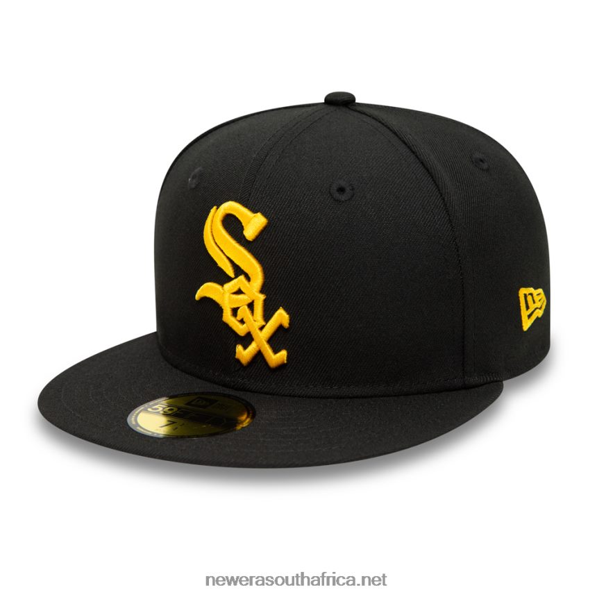 Chicago White Sox Spotlight Black 59FIFTY Fitted Cap New Era TRBRBN677