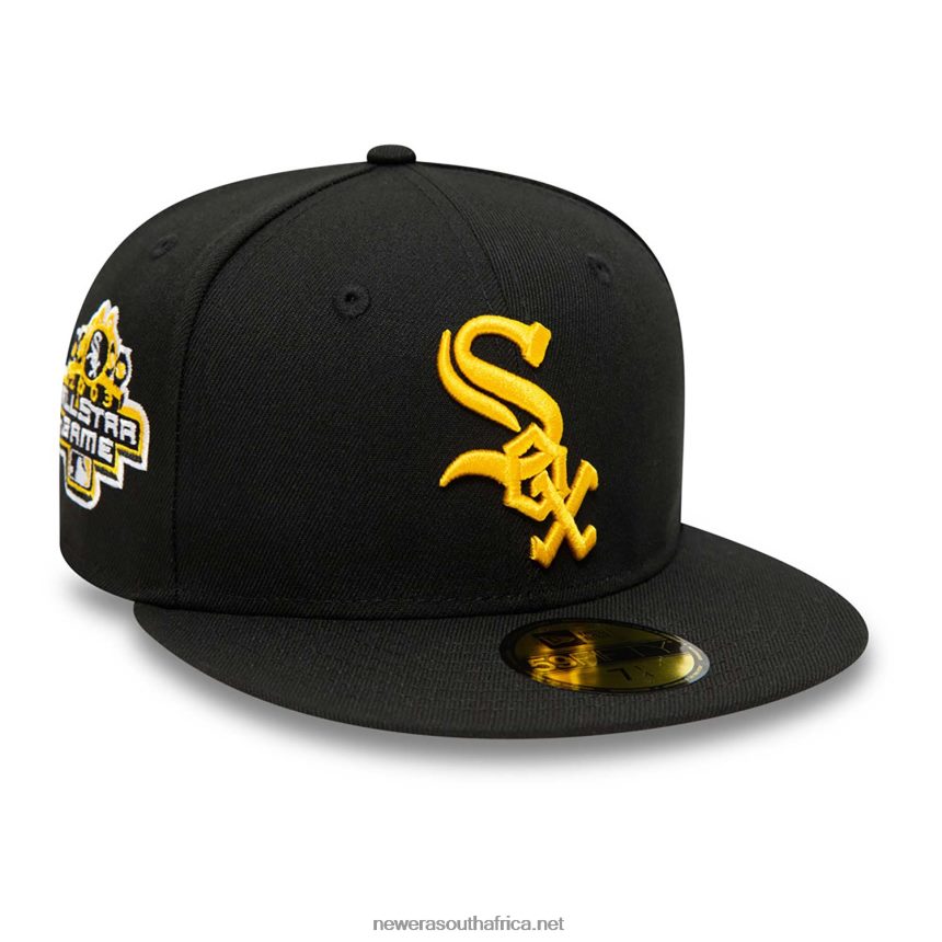 Chicago White Sox Spotlight Black 59FIFTY Fitted Cap New Era TRBRBN677