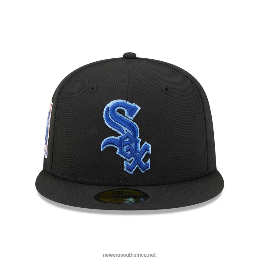Chicago White Sox State Tartan Black 59FIFTY Fitted Cap New Era TRBRBN815