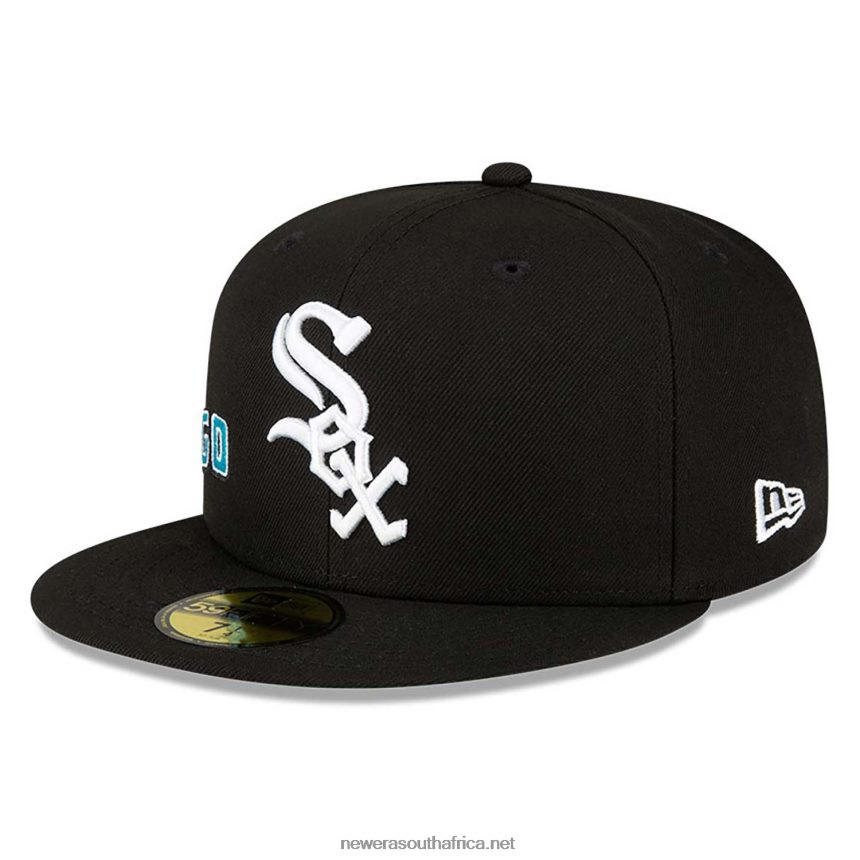 Chicago White Sox Stateview Black 59FIFTY Fitted Cap New Era TRBRBN1048