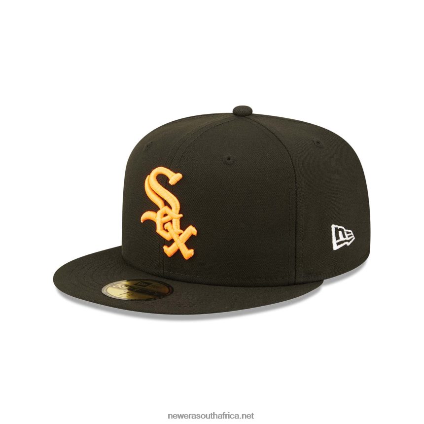 Chicago White Sox Summer Pop Black 59FIFTY Fitted Cap New Era TRBRBN1317