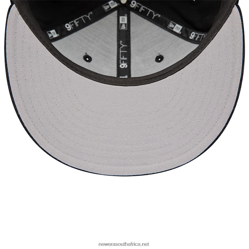 Chicago White Sox Team Colour Cord Black 9FIFTY Snapback Cap New Era TRBRBN1911