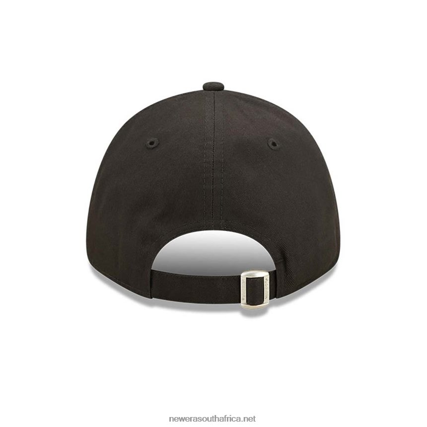 Chicago White Sox Team Outline Black 9FORTY Adjustable Cap New Era TRBRBN1516