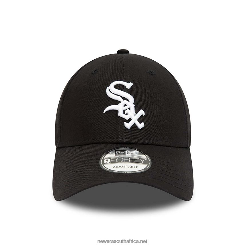 Chicago White Sox Team Side Patch Black 9FORTY Adjustable Cap New Era TRBRBN1730