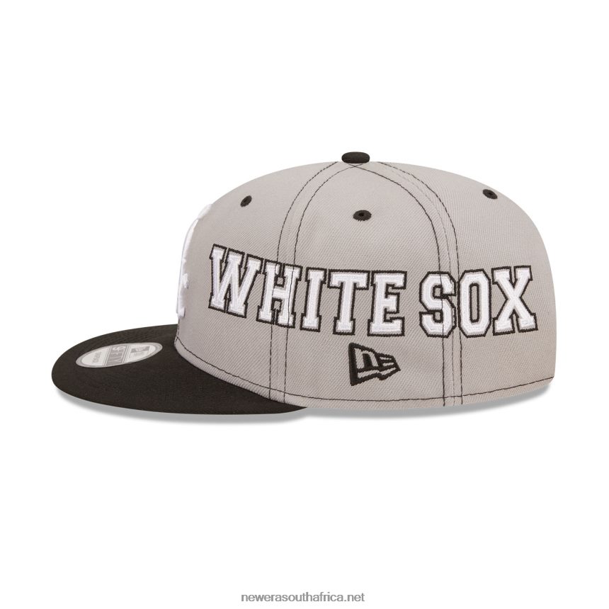 Chicago White Sox Teamsplit Black 9FIFTY Snapback Cap New Era TRBRBN1830