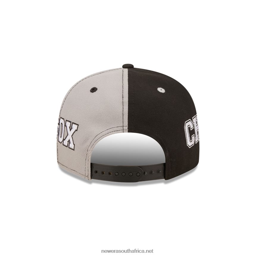 Chicago White Sox Teamsplit Black 9FIFTY Snapback Cap New Era TRBRBN1830