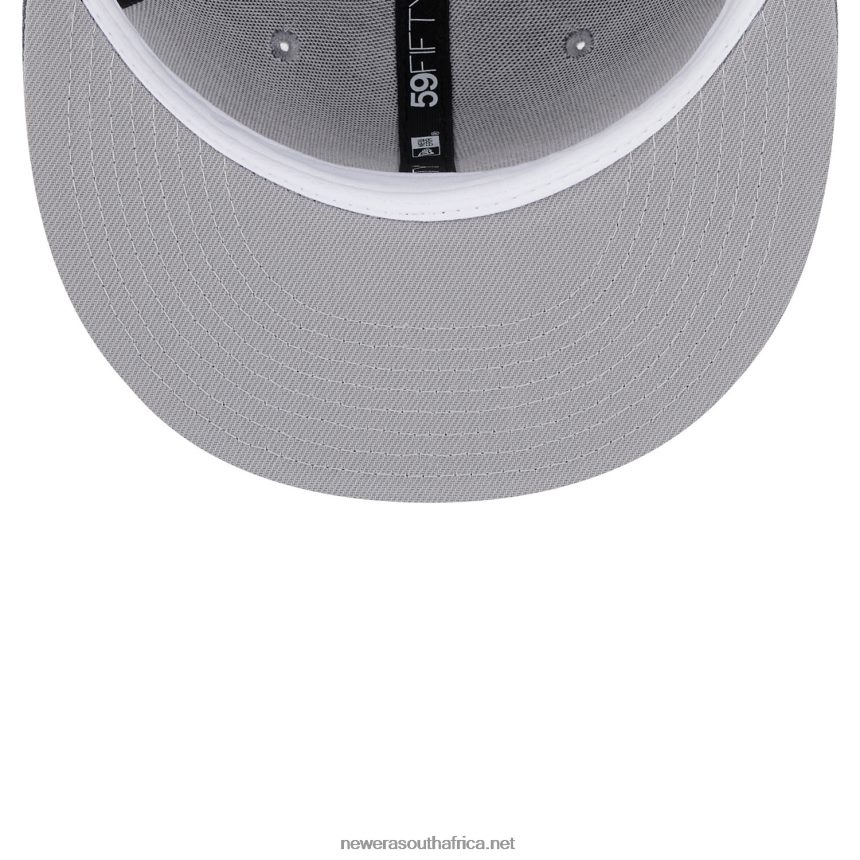 Chicago White Sox Tri Tone Team Grey 59FIFTY Fitted Cap New Era TRBRBN1157