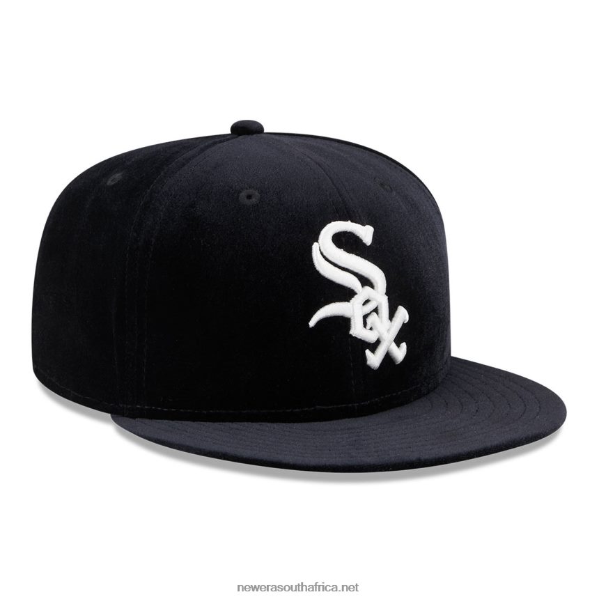 Chicago White Sox Velvet Black 59FIFTY Fitted Cap New Era TRBRBN813