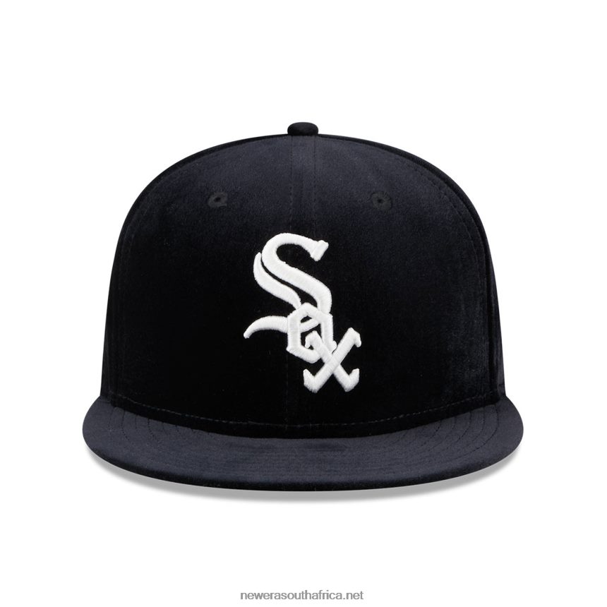 Chicago White Sox Velvet Black 59FIFTY Fitted Cap New Era TRBRBN813