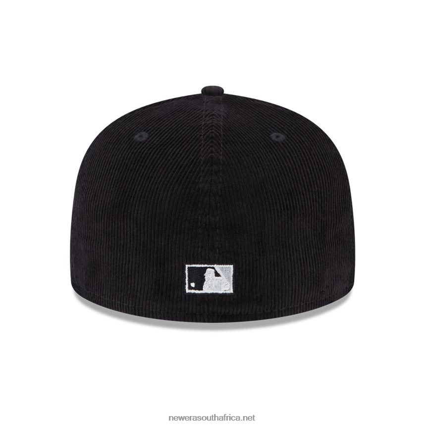 Chicago White Sox Vintage Cord Black 59FIFTY Fitted Cap New Era TRBRBN199