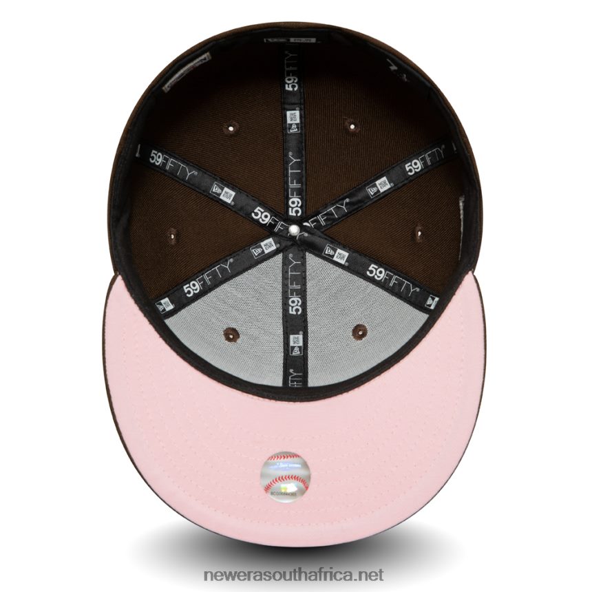 Chicago White Sox Walnut and Pink 59FIFTY Cap New Era TRBRBN459