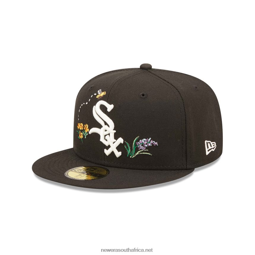 Chicago White Sox Watercolour Floral Black 59FIFTY Cap New Era TRBRBN776