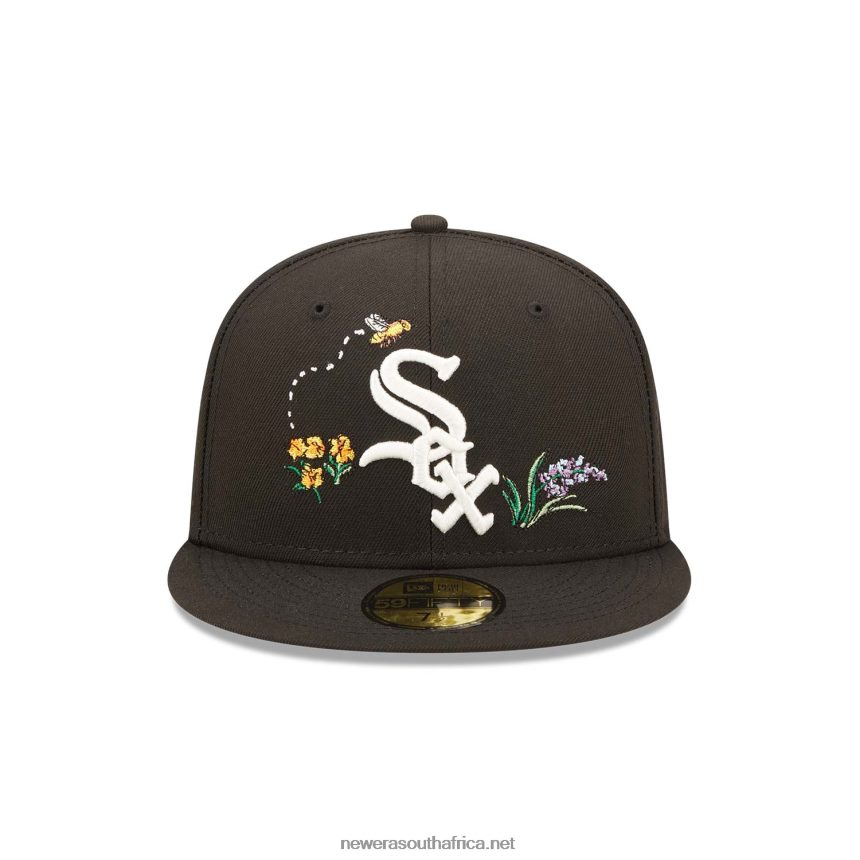Chicago White Sox Watercolour Floral Black 59FIFTY Cap New Era TRBRBN776