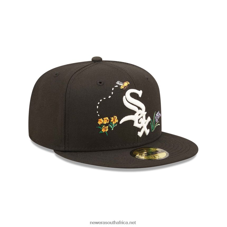 Chicago White Sox Watercolour Floral Black 59FIFTY Cap New Era TRBRBN776