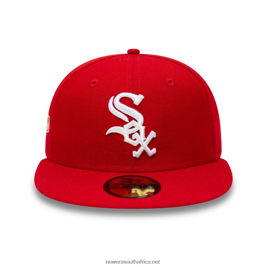 Chicago White Sox World Series Red 59FIFTY Fitted Cap New Era TRBRBN77