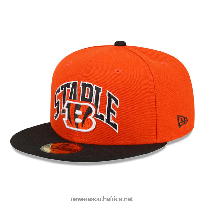 Cincinnati Bengals x Staple Orange 59FIFTY Fitted Cap New Era TRBRBN1084