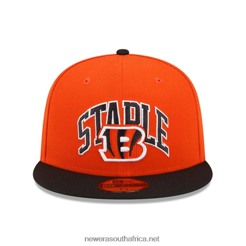 Cincinnati Bengals x Staple Orange 59FIFTY Fitted Cap New Era TRBRBN1084