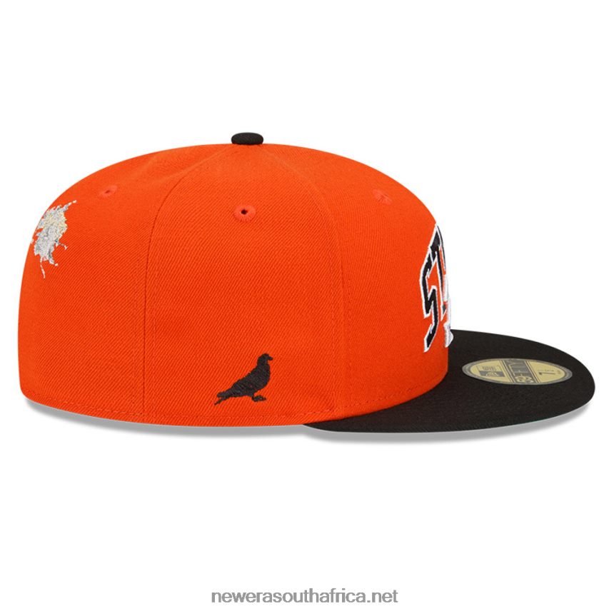 Cincinnati Bengals x Staple Orange 59FIFTY Fitted Cap New Era TRBRBN1084