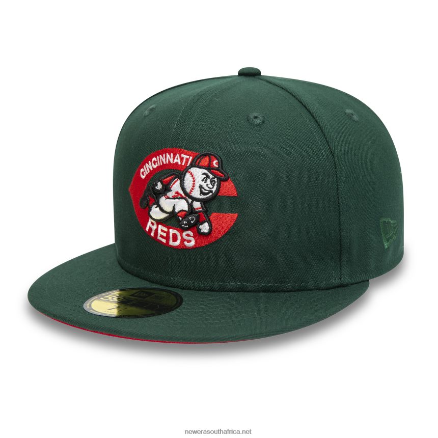Cincinnati Reds 1975 Dark Green 59FIFTY Fitted Cap New Era TRBRBN125