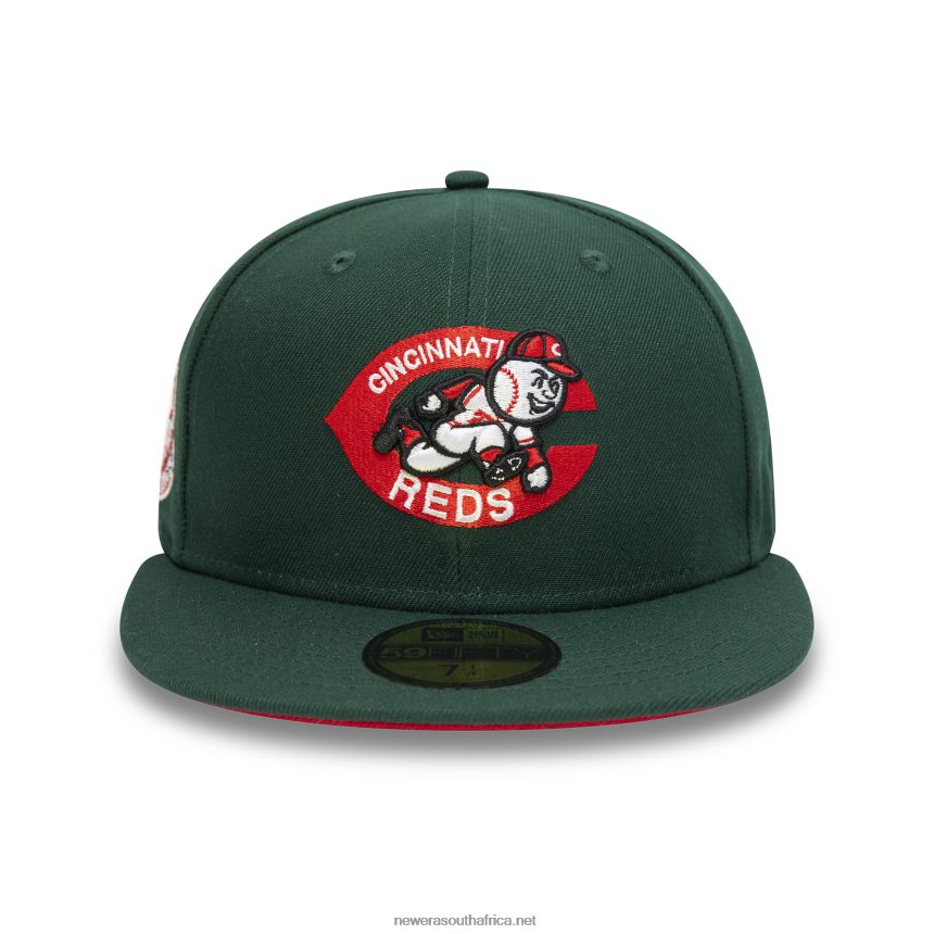 Cincinnati Reds 1975 Dark Green 59FIFTY Fitted Cap New Era TRBRBN125