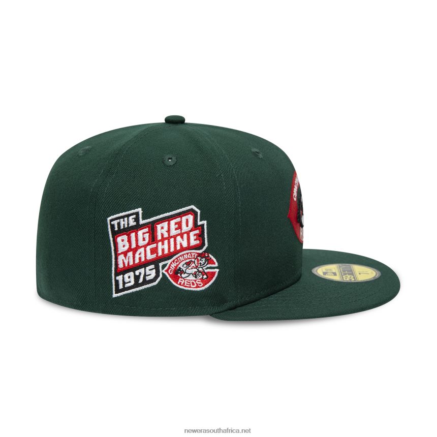 Cincinnati Reds 1975 Dark Green 59FIFTY Fitted Cap New Era TRBRBN125