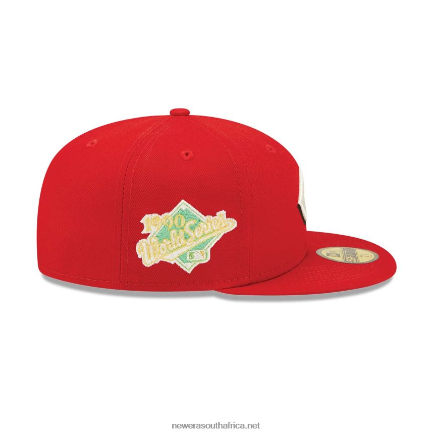 Cincinnati Reds Citrus Pop Red 59FIFTY Fitted Cap New Era TRBRBN1353