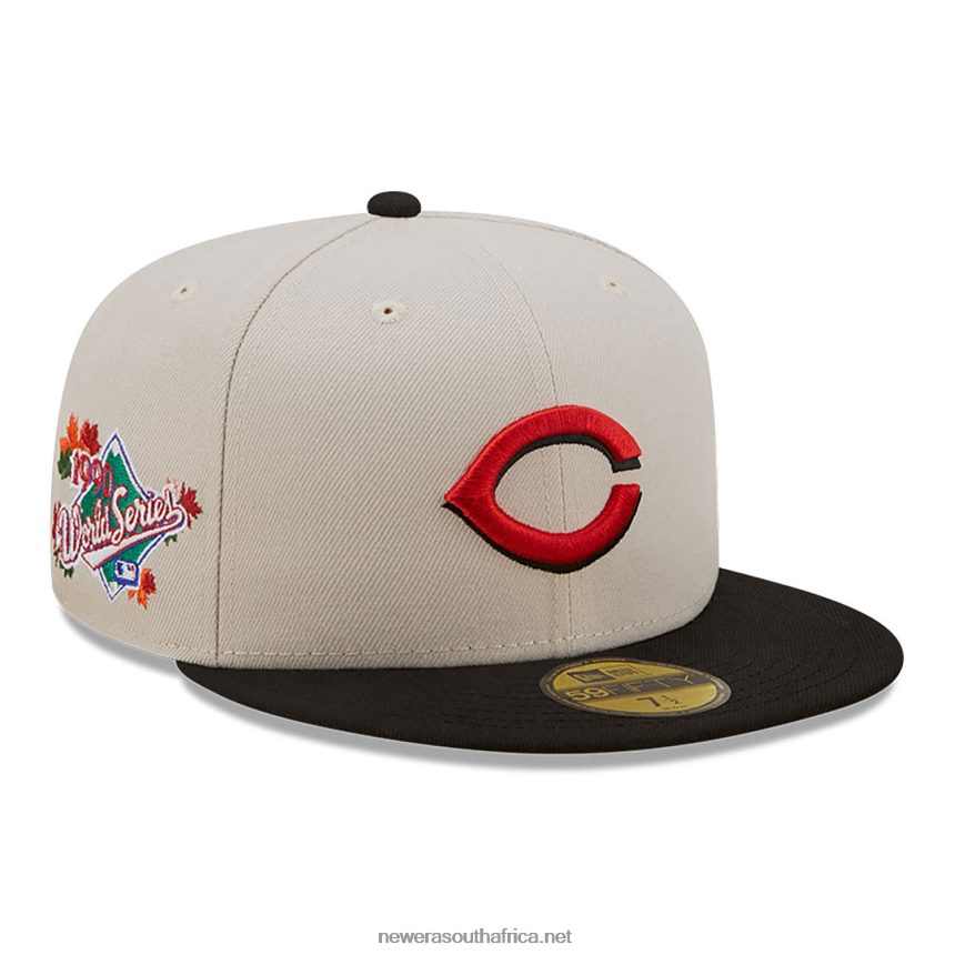 Cincinnati Reds Fall Classic White 59FIFTY Fitted Cap New Era TRBRBN1130