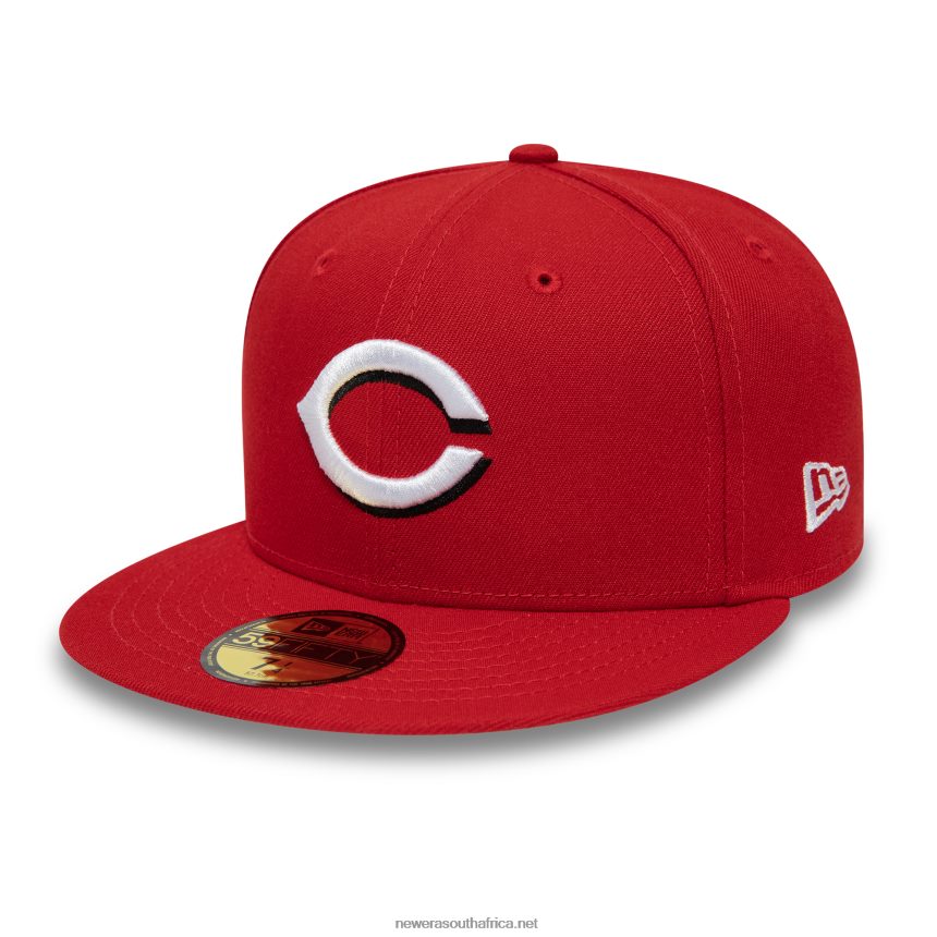 Cincinnati Reds National League Stadium Red 59FIFTY Fitted Cap New Era TRBRBN1046