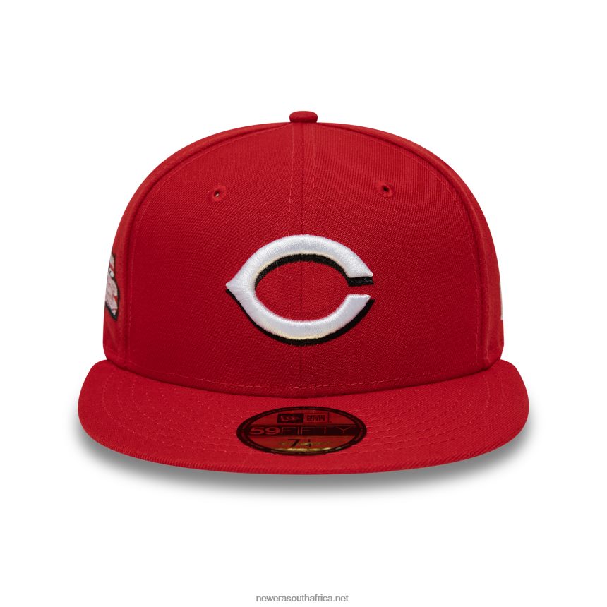 Cincinnati Reds National League Stadium Red 59FIFTY Fitted Cap New Era TRBRBN1046