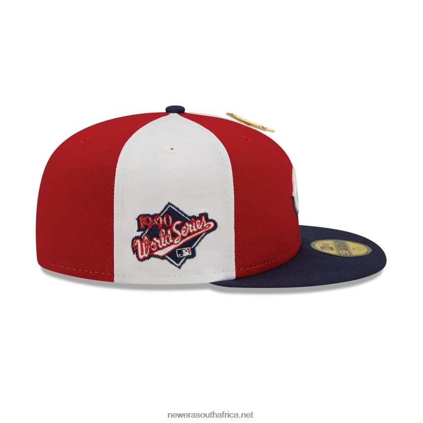 Cincinnati Reds Pinwheel Americana Red 59FIFTY Fitted Cap New Era TRBRBN1197