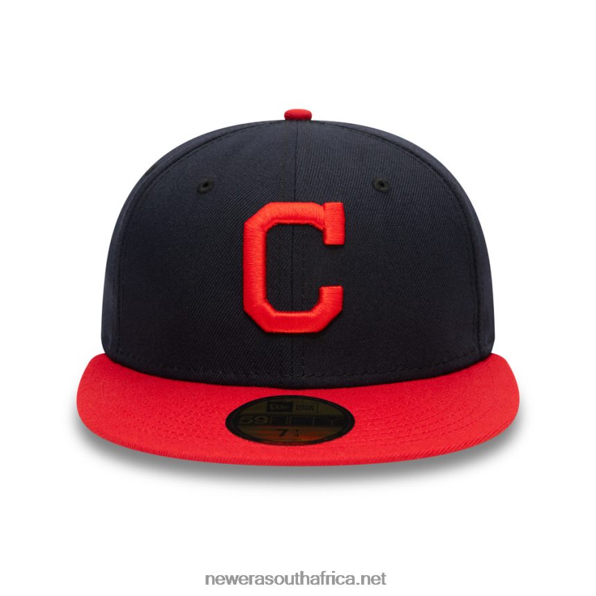 Cleveland Guardians Authentic On Field Navy 59FIFTY Cap New Era TRBRBN495