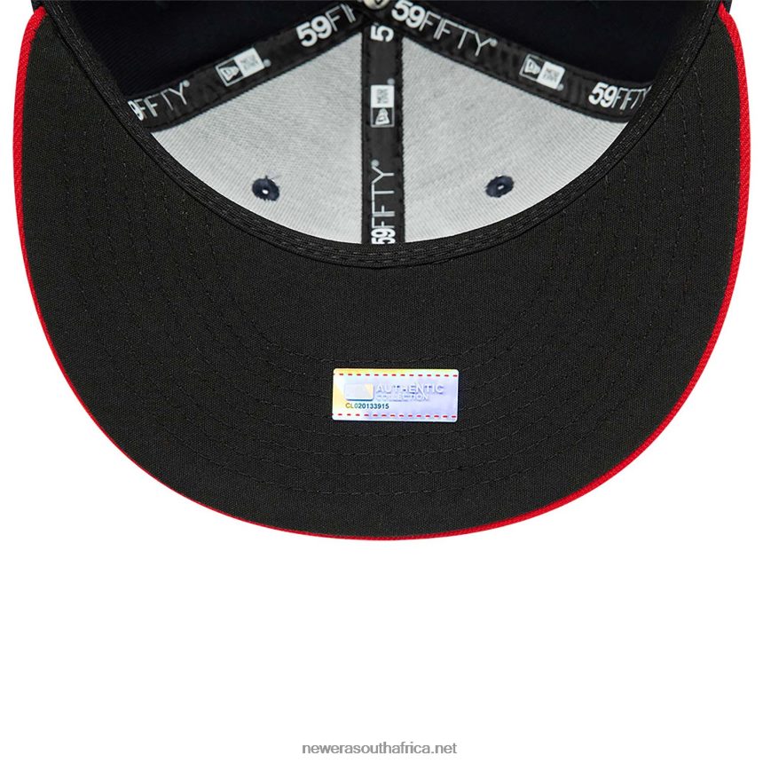 Cleveland Guardians Authentic Performance Navy 59FIFTY Fitted Cap New Era TRBRBN1328