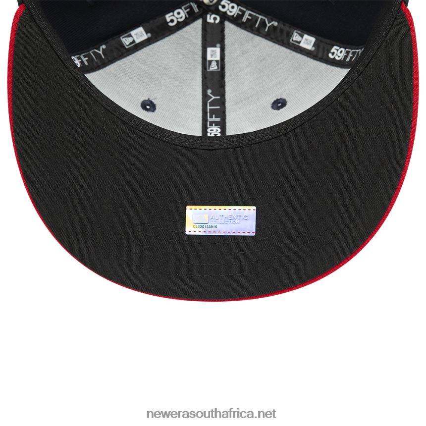 Cleveland Guardians Authentic Performance Navy 59FIFTY Fitted Cap New Era TRBRBN1328