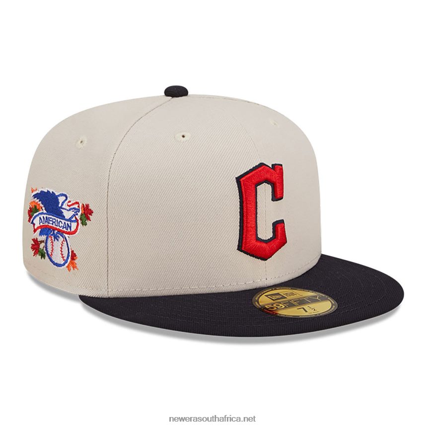 Cleveland Guardians Fall Classic White 59FIFTY Fitted Cap New Era TRBRBN223