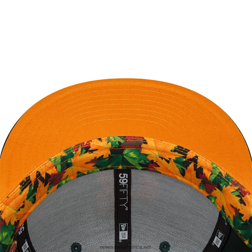 Cleveland Guardians Leafy Dark Green 59FIFTY Fitted Cap New Era TRBRBN226