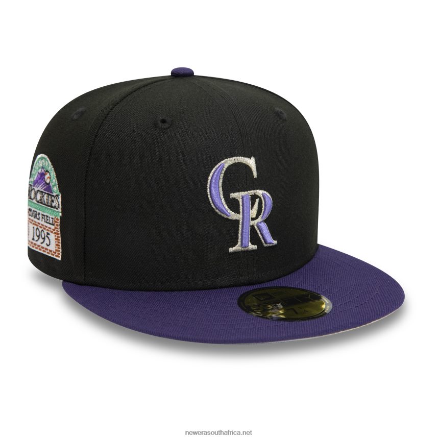 Colorado Rockies 1995 Black 59FIFTY Fitted Cap New Era TRBRBN29