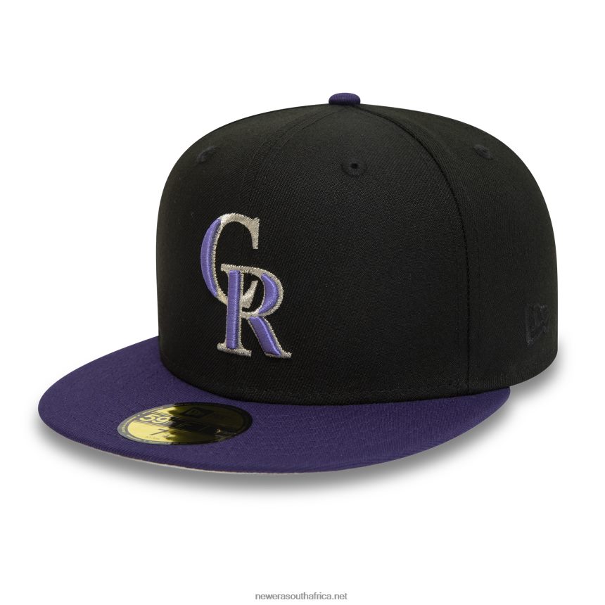 Colorado Rockies 1995 Black 59FIFTY Fitted Cap New Era TRBRBN29