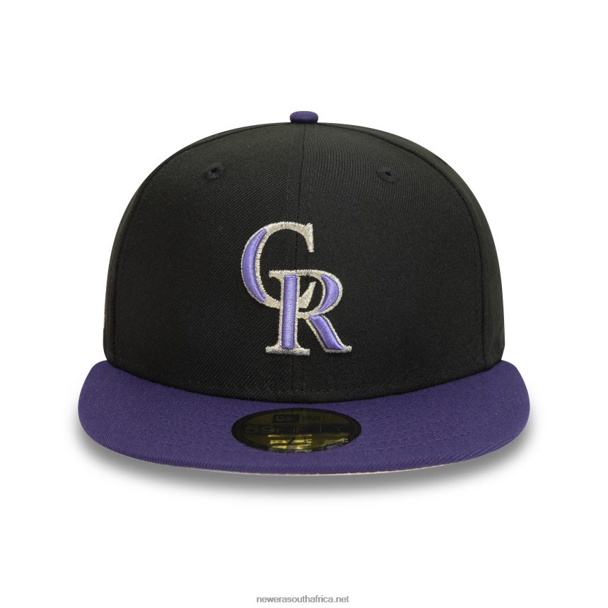 Colorado Rockies 1995 Black 59FIFTY Fitted Cap New Era TRBRBN29