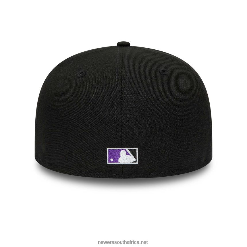 Colorado Rockies 25th Anniversary Black 59FIFTY Fitted Cap New Era TRBRBN512