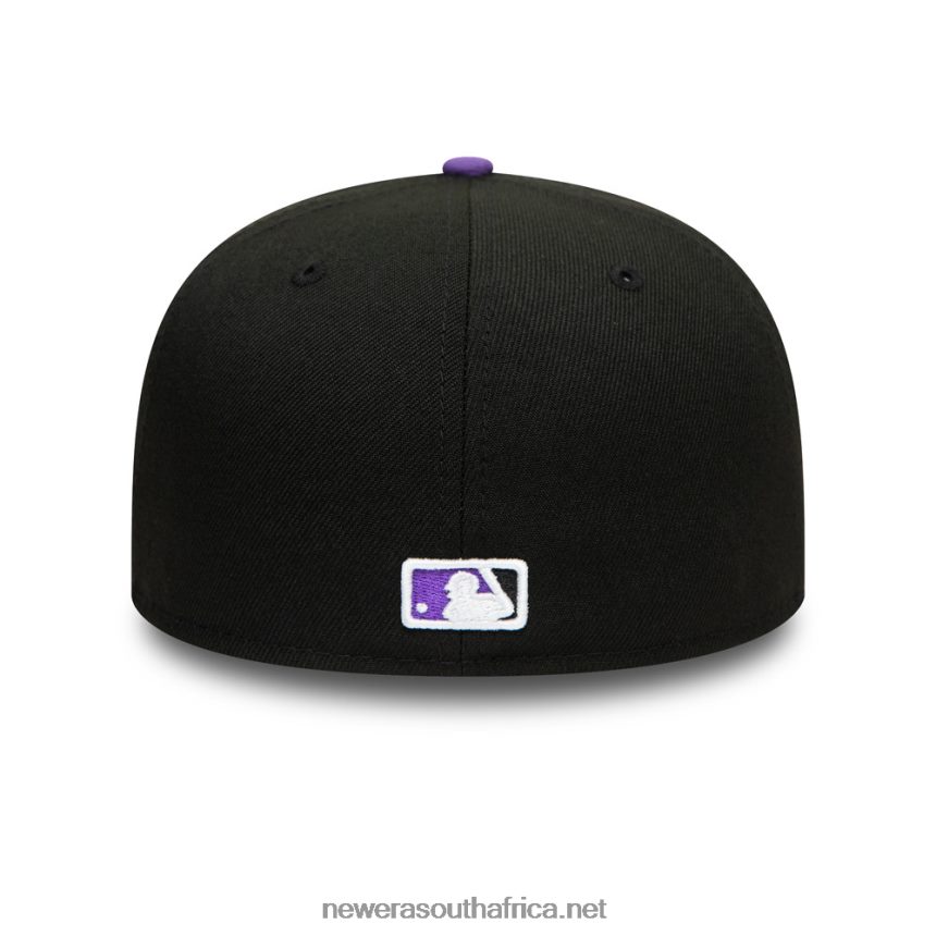 Colorado Rockies Authentic On Field Black 59FIFTY Cap New Era TRBRBN556