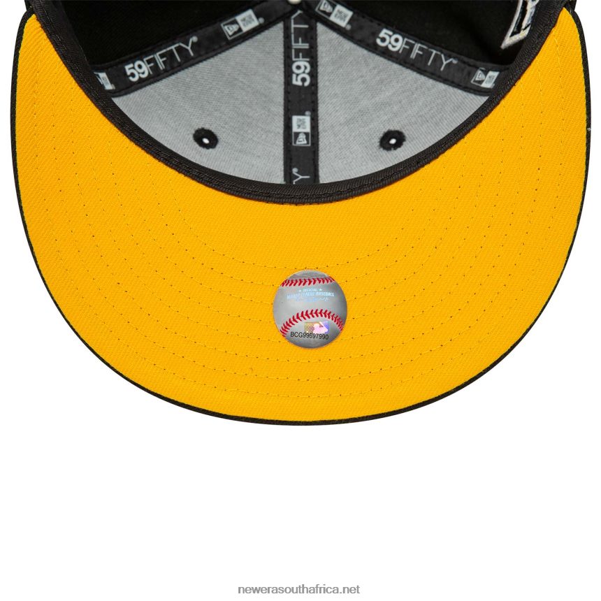 Colorado Rockies Black And Yellow 59FIFTY Fitted Cap New Era TRBRBN326