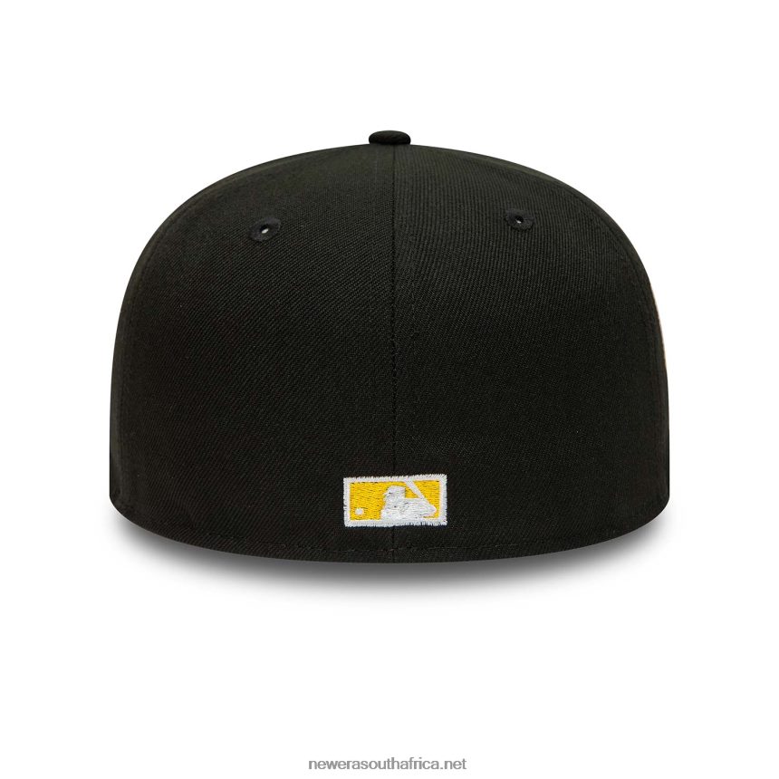 Colorado Rockies Black And Yellow 59FIFTY Fitted Cap New Era TRBRBN326